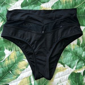 Shade & Shore high-waisted swim bottoms